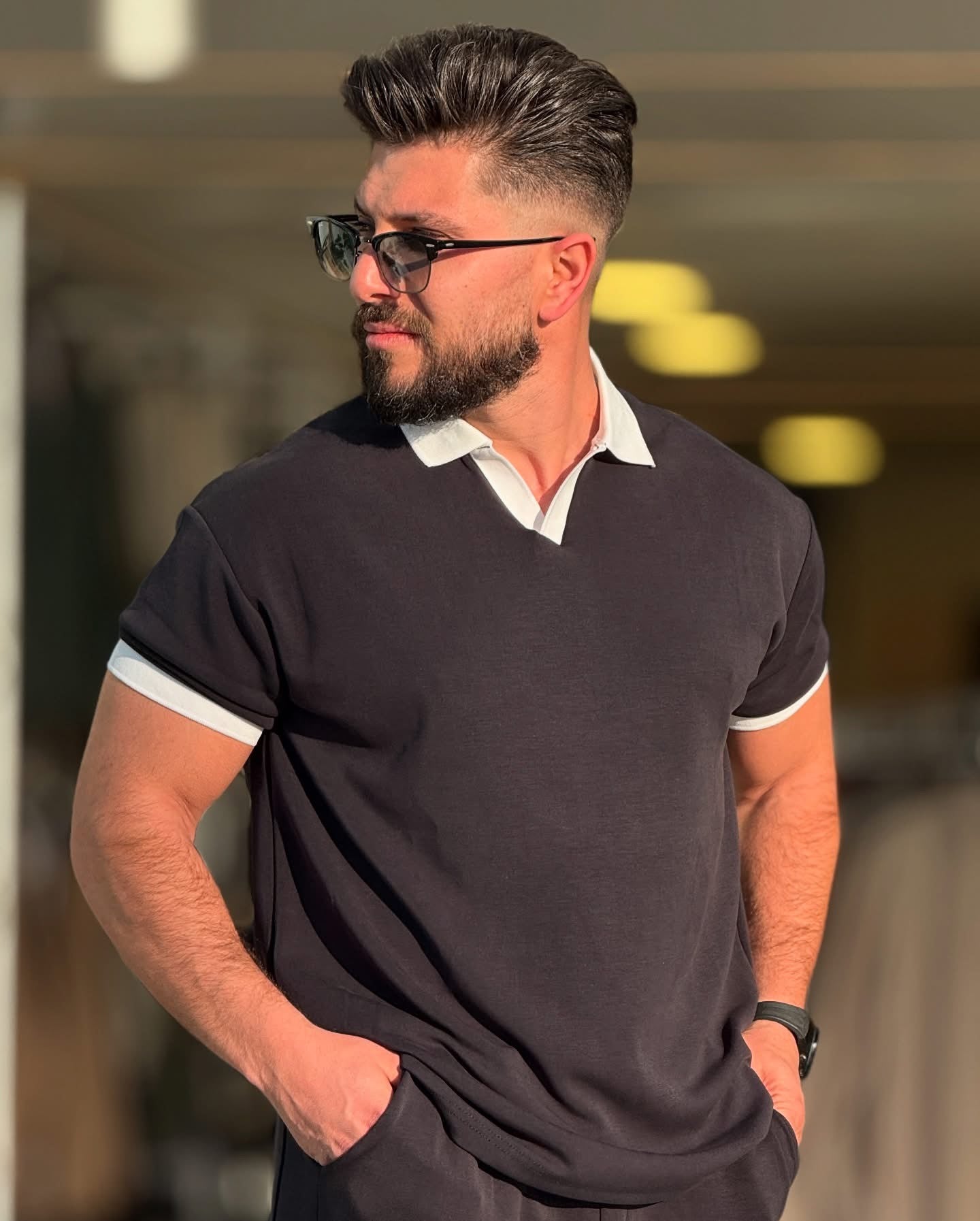 Men's Lightweight Quick-Dry Two-Piece Sportswear Set