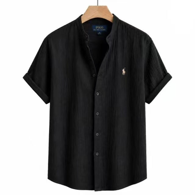 Lightweight Wrinkle Short Sleeve Button Shirt