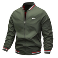 Summer Lightweight Short Sleeve Bomber Jacket For Men
