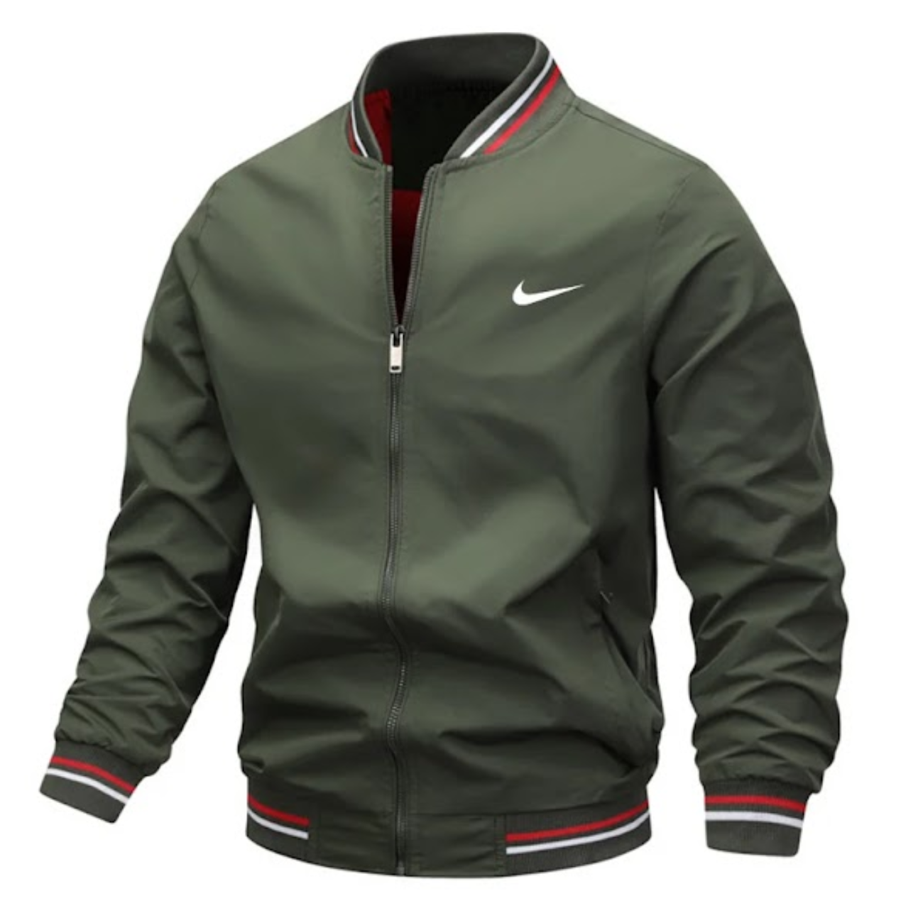 Summer Lightweight Short Sleeve Bomber Jacket For Men