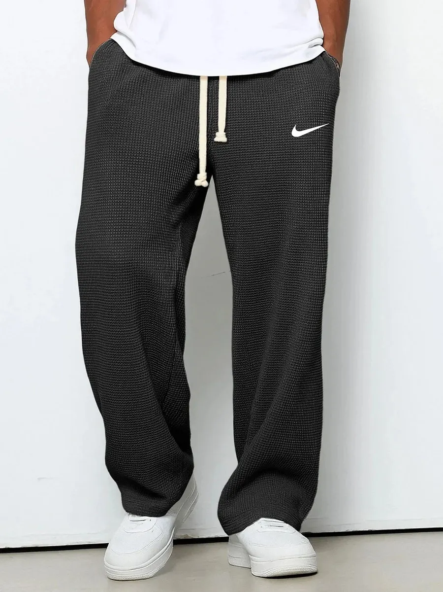 New NK Adjustable Drawstring Soft Casual Sweat Pants