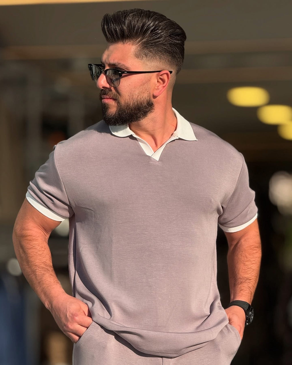Men's Lightweight Quick-Dry Two-Piece Sportswear Set