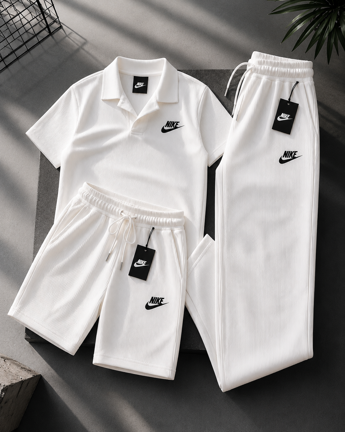 Premium Ribbed 3-Piece Se