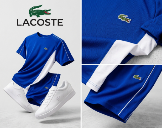 💥 Multi Color Contrast Panel Casual Sport Suit