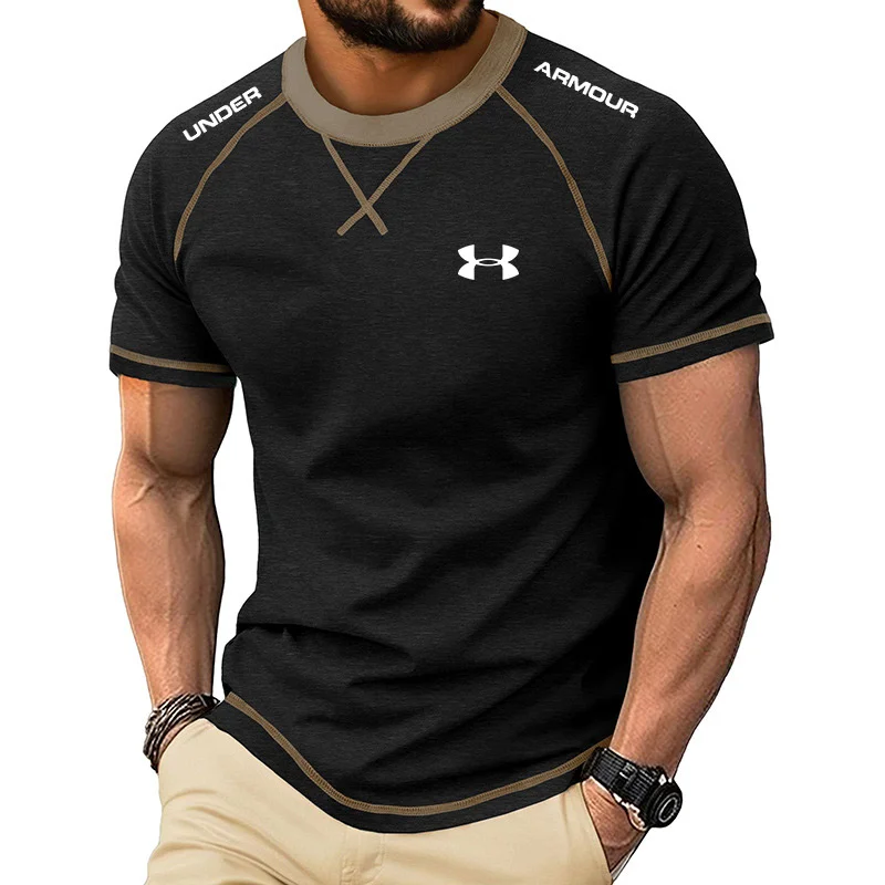 Men's Fitness Stretch Sports T-Shirt