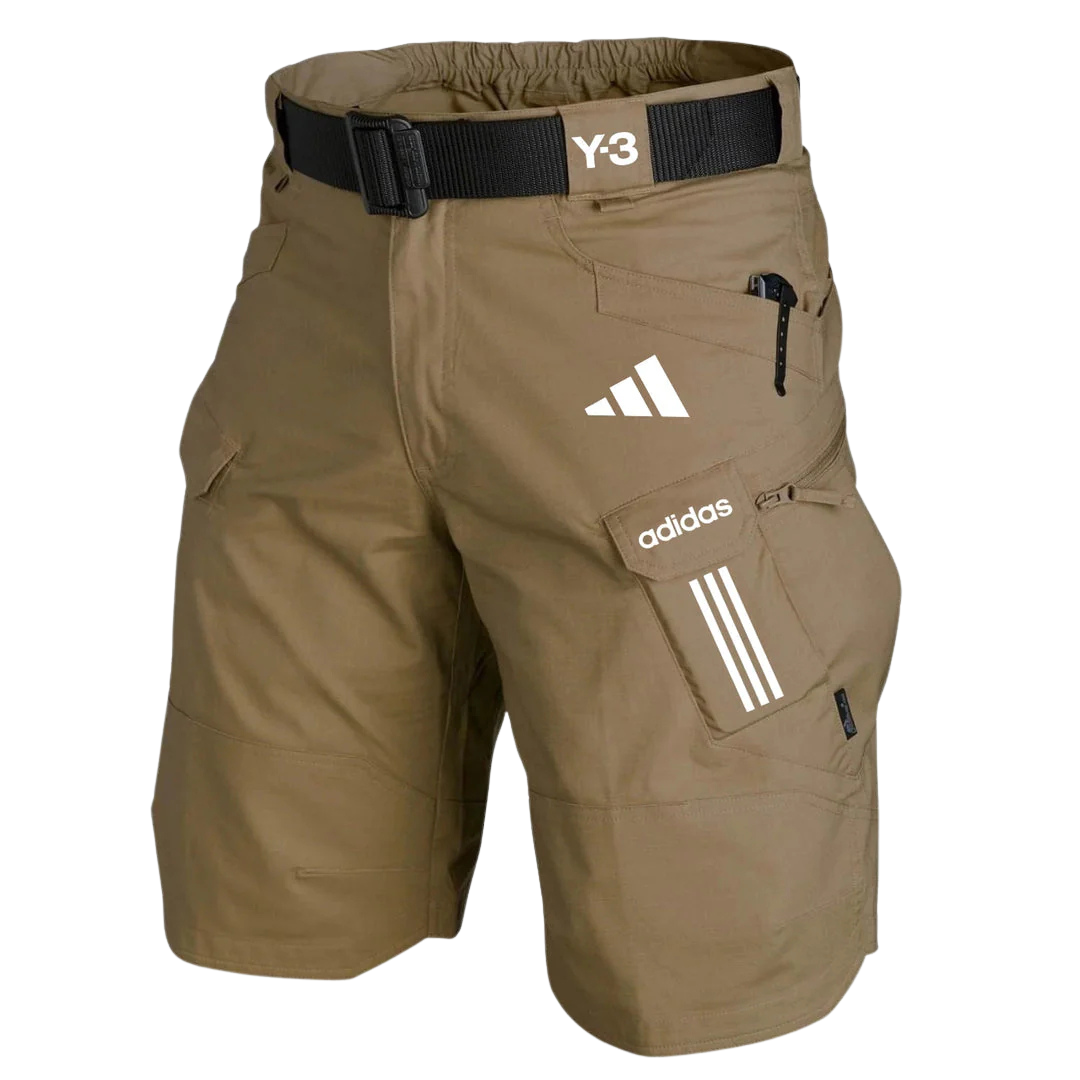 Best-selling men's urban-style multi-pocket cargo shorts