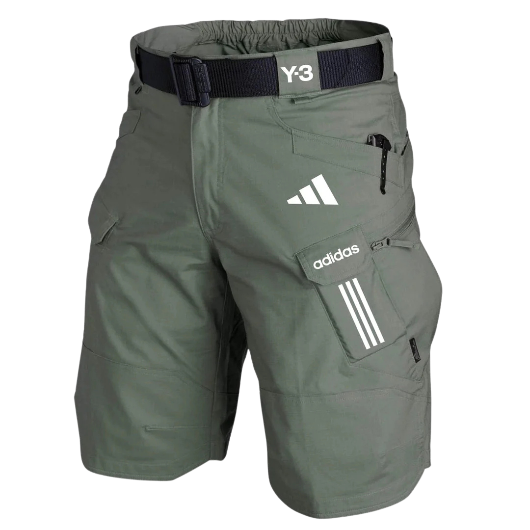 Best-selling men's urban-style multi-pocket cargo shorts
