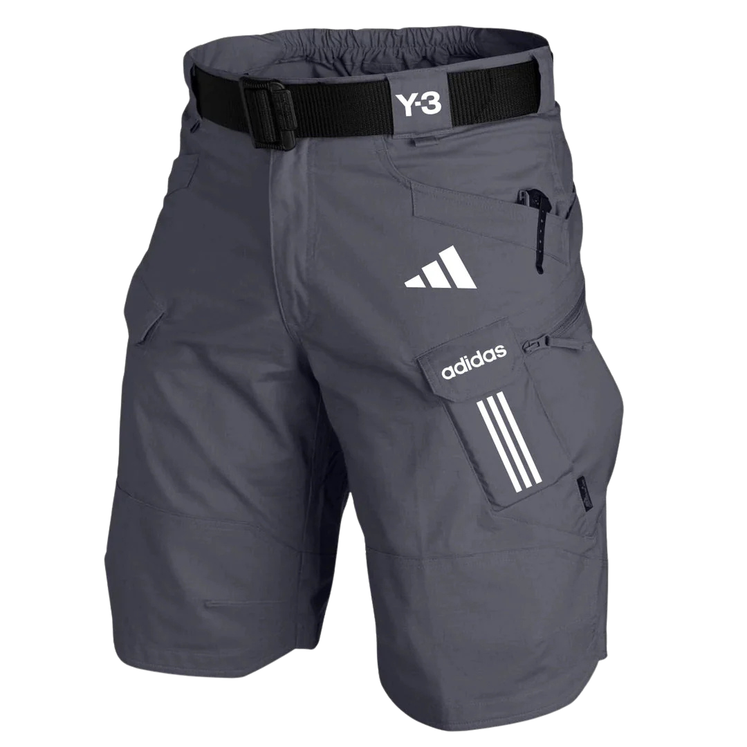 Best-selling men's urban-style multi-pocket cargo shorts