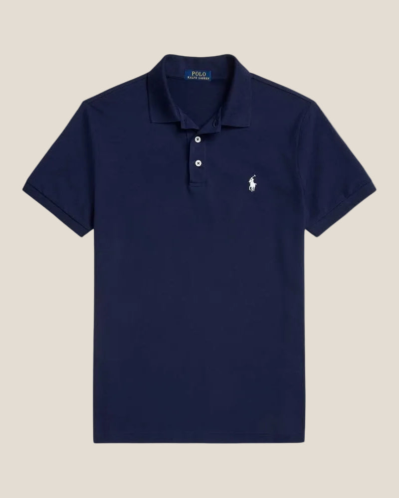 Ralph Lauren Custom Slim Fit Stretch Mesh Polo Shirt-Final Clearance